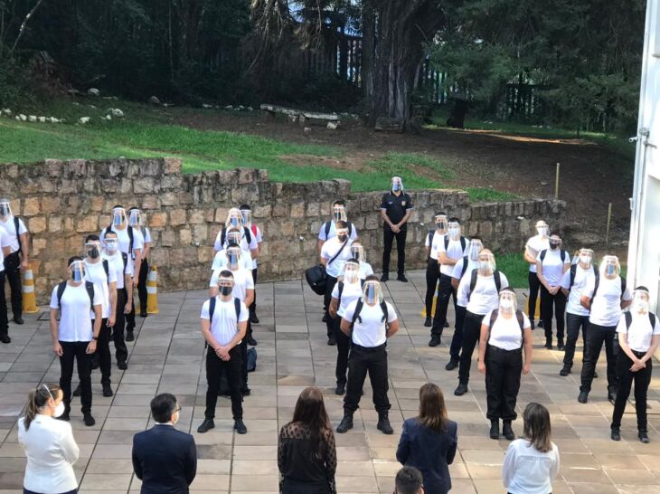 Aula inaugural da Policia Civil foi na Acadepol, onde ocorrerão a maior parte dos treinamentos (Foto: Grégori Bertó/Ascom SSP)