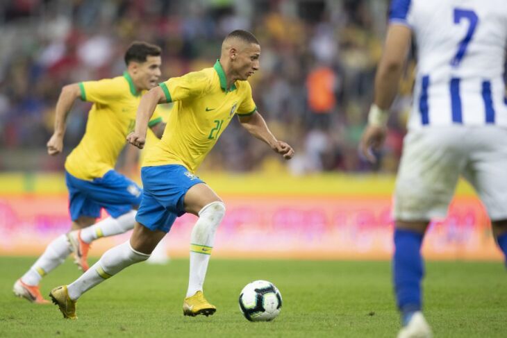 O Brasil é o líder das Eliminatórias Sul-Americanas (Foto:  Lucas Figueiredo/CBF)