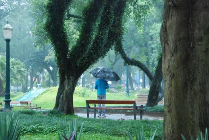 Deslocamento de uma frente fria provoca chuva em todo Estado (Foto: Arquivo/ON)