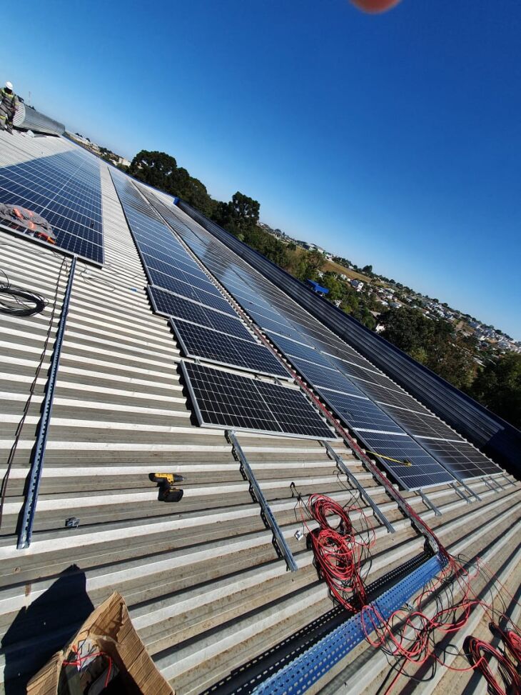 Placas de Energia Fotovoltaicas (Foto: Divulgação/HSVP)