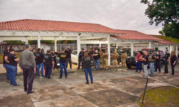 Estão sendo cumpridos 374 mandados de prisão (Foto: Divulgação/MJSP)