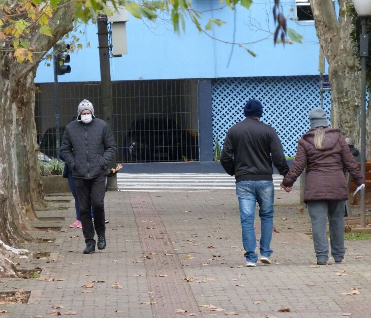 Hoje (20) a temperatura vai oscilar entre 2º C e 15º C (Foto: Luciano Breitkreitz/ON)