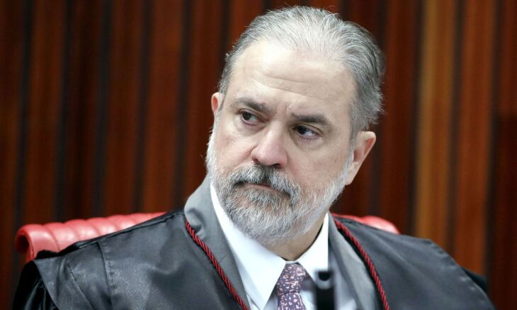 Augusto Aras disse se sentir honrado com a recondução (Foto: Roberto Jayme/TSE)