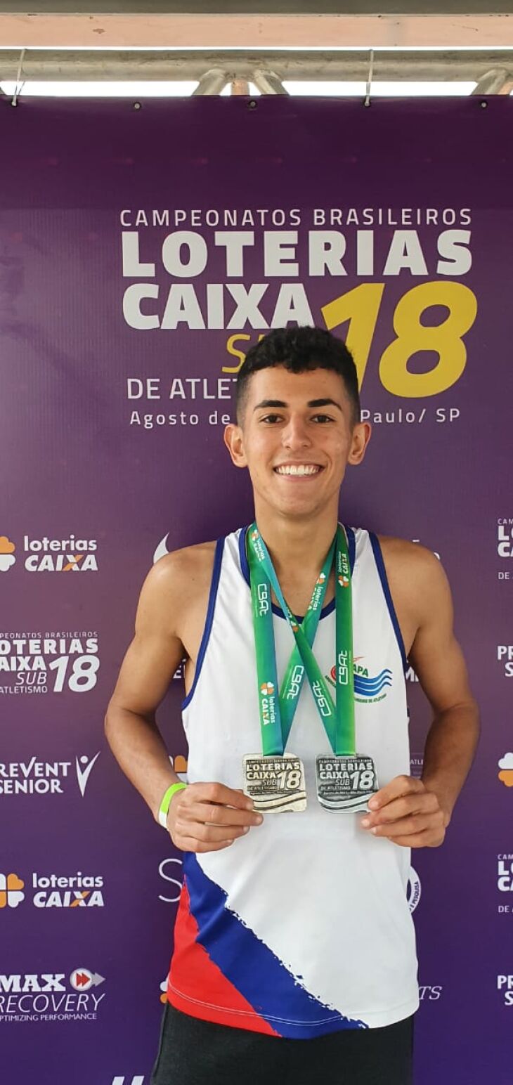 Bernardo conquistou medalhas de prata e bronze (Foto: Divulgação/ON)