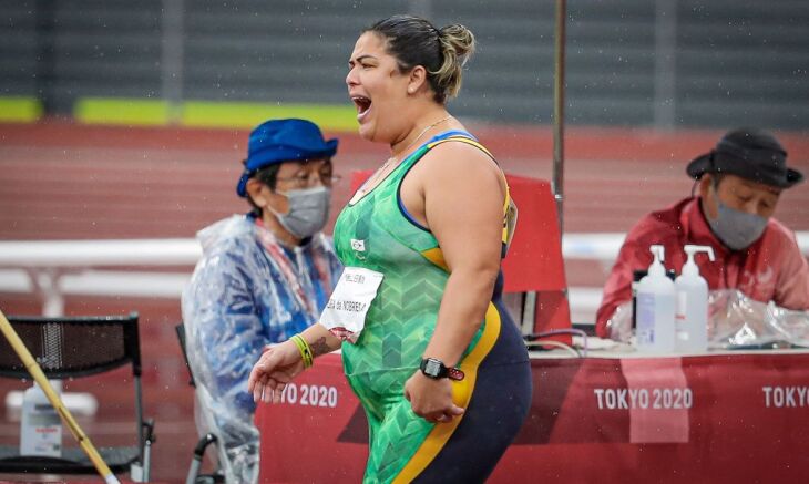 Esta é a segunda medalha que ela conquista em Tóquio (Foto: Wander Roberto/CPB)