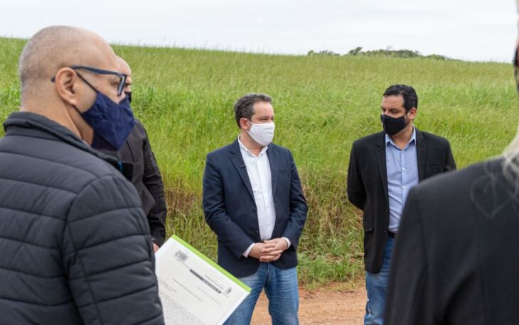 A assinatura foi realizada em Santo Antônio do Capinzal (Foto: Divulgação/PMPF)