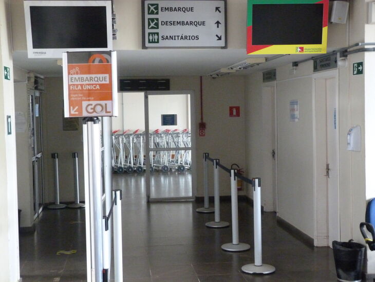 Aeroporto foi fechado em 11 de janeiro para as obras de ampliação do terminal (Foto: Arquivo/ON)