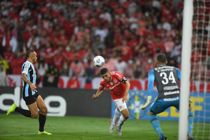 Taison marcou o gol do clássico (Foto – Ricardo Duarte – SCI)