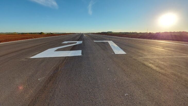 O Aeroporto Lauro Kortz tem grande importância para a aviação geral (Foto: Divulgação)