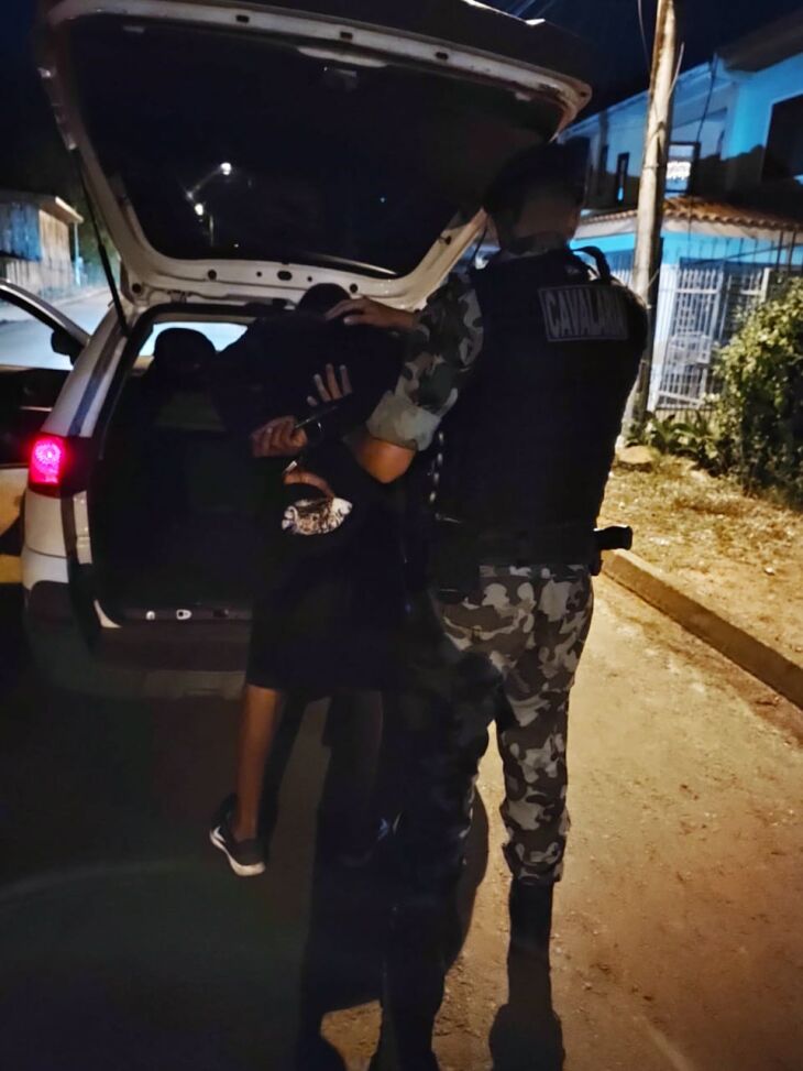 Homem foi identificado após pesquisa ao sistema informatizado (Foto: Divulgação/Brigada Militar)