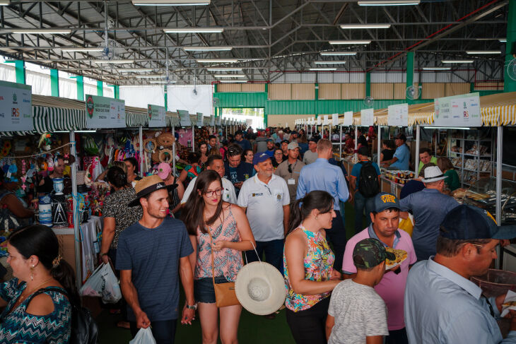 Ao todo, ocorre a participação de 122 municípios, com maior concentração das regiões de Passo Fundo, Ijuí e Soledade (Foto: Assessoria de Imprensa da Expodireto Cotrijal )