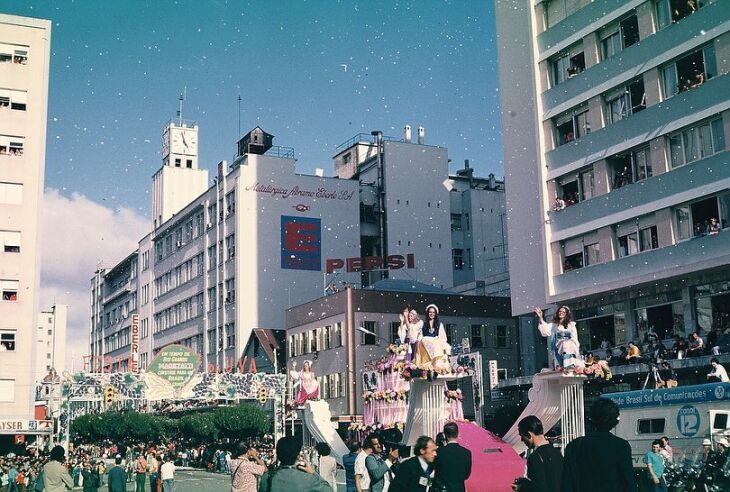 Festa da Uva: TV Difusora gerou primeira imagens em cores     - Arquivo 