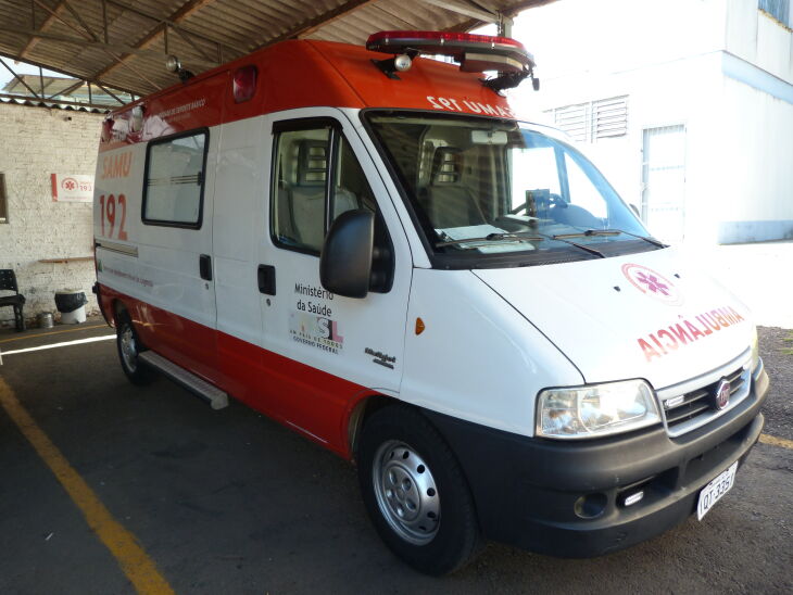 Ambulância ficou desativada durante a maior parte do domingo (20). (Foto: Arquivo ON)