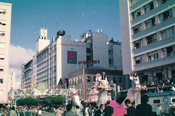 Caxias do Sul: primeira transmissão colorida  ( Hildo Boff / Acervo de família -divulgação)