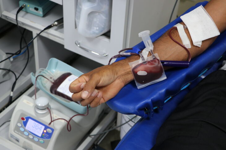 Desde 15 de janeiro o Hemopasso registra queda nas doações de sangue. (Foto: Flávia Dias/Comunicação HSVP Passo Fundo)