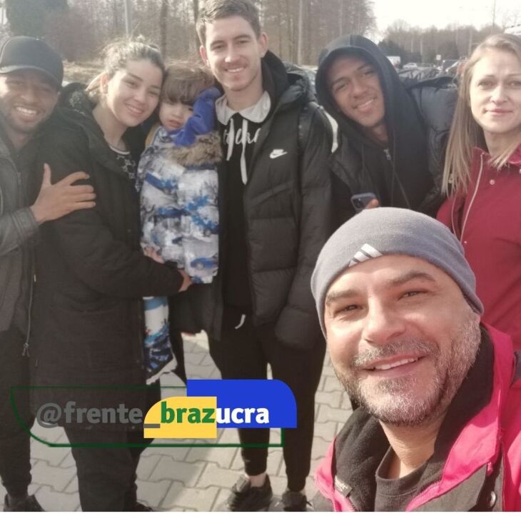 Frente BrazUcra vem auxiliando brasileiros que estão na Ucrânia. (Foto: Reprodução/Instagram) 