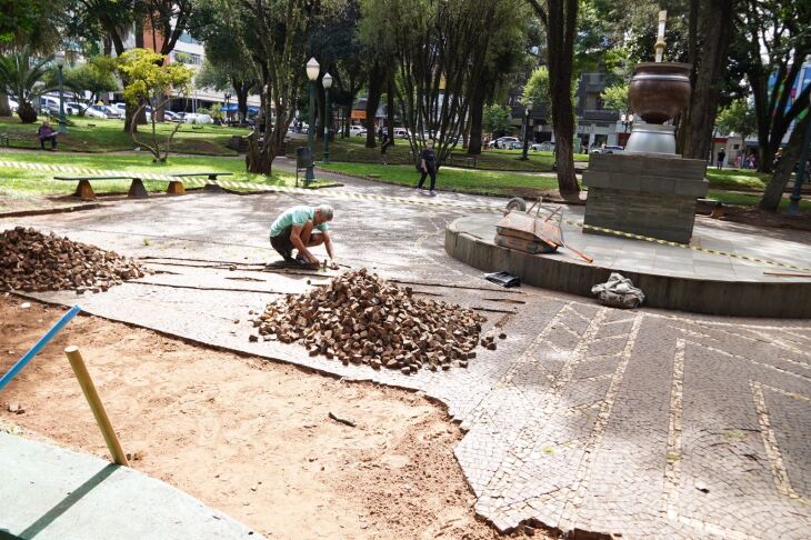 A expectativa é que a obra seja concluída em aproximadamente dez meses - Foto Michel Sanderi