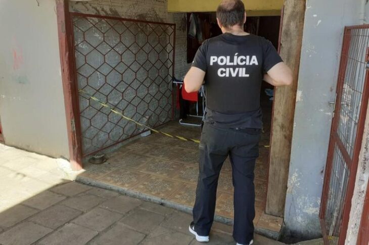 Crime aconteceu no centro de Guaporé - Foto Polícia Civil - Divulgação