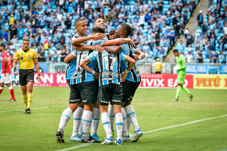 Tricolor tem 10 pontos em cinco rodadas disputadas - Foto Luciano Maciel - Grêmio