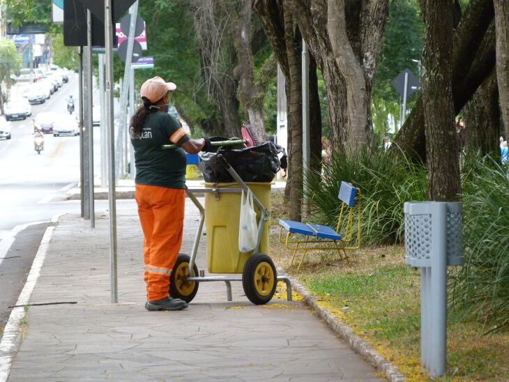 Em 2021, população de Passo Fundo produziu mais de 50 mil toneladas de resíduos sólidos. (Foto: Luciano Breitkreitz/Arquivo ON)