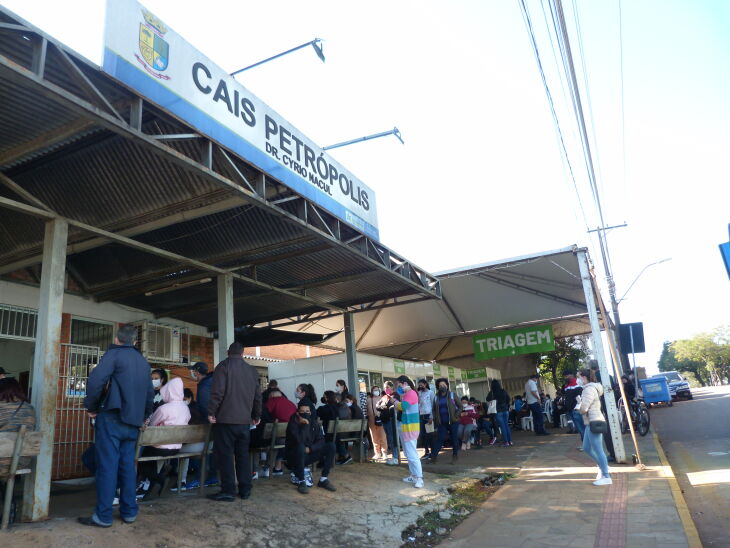 Movimento do Cais Petrópolis atingiu ápice na tarde de hoje (23). (Foto: Isabel Gewehr)