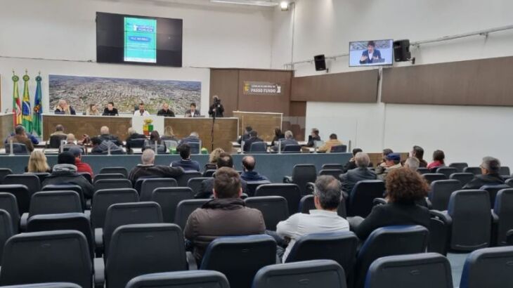 Foto: Comunicação/Câmara de Vereadores de Passo Fundo