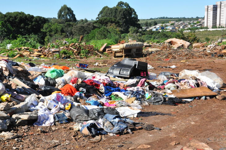 A maioria dos resíduos depositados no local já possuem pontos específicos de descarte em Passo Fundo. (Foto: Divulgação/GESP)