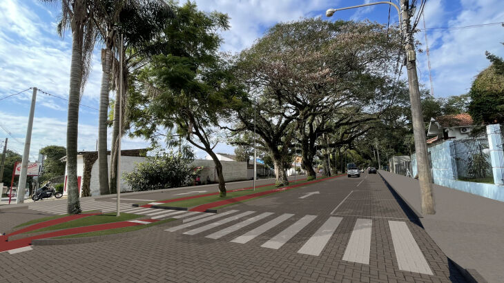 Projeto de revitalização. (Foto: Divulgação/PMPF)