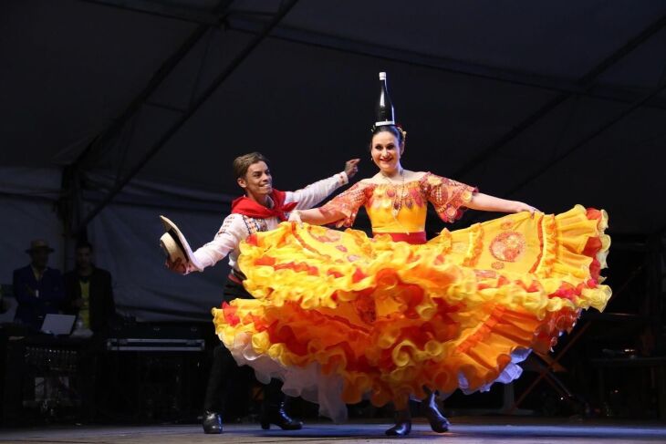 Ao todo, 22 bailarinos se apresentaram nos quatro municípios que receberam o festival. (Foto: Daltro Mattos)