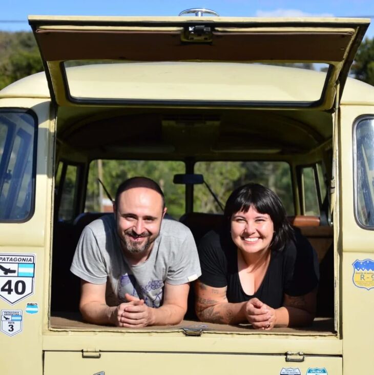 Felipe e Bruna já viajaram por diversos países da América do Sul. (Foto: Arquivo Pessoal) 