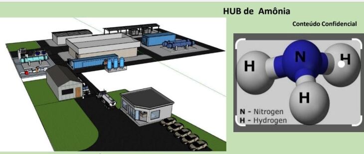  A capacidade de produção será de 2 mil toneladas de amônia por ano,