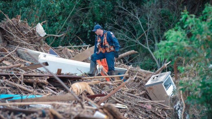 Bombeiros nas operações no Vale do Taquari – Foto-Rodrigo Ziebell/Ascom GVG