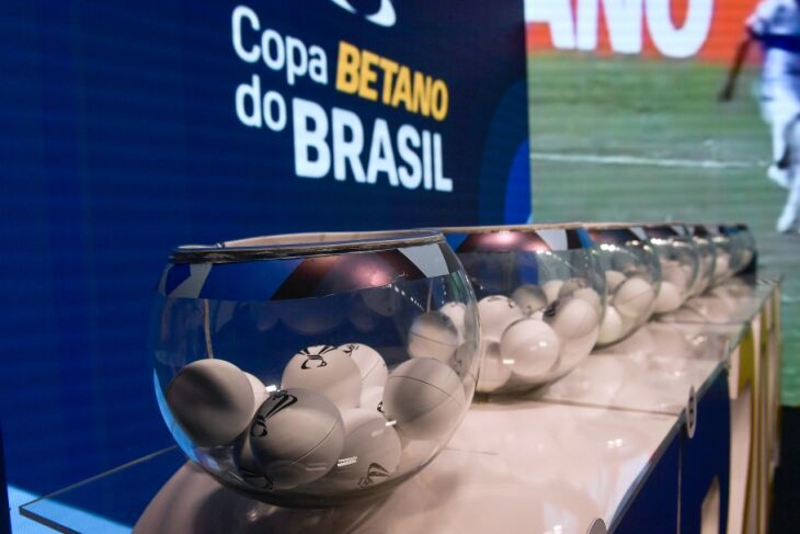 Sorteio definiu os confrontos da primeira fase da Copa Betano do Brasil