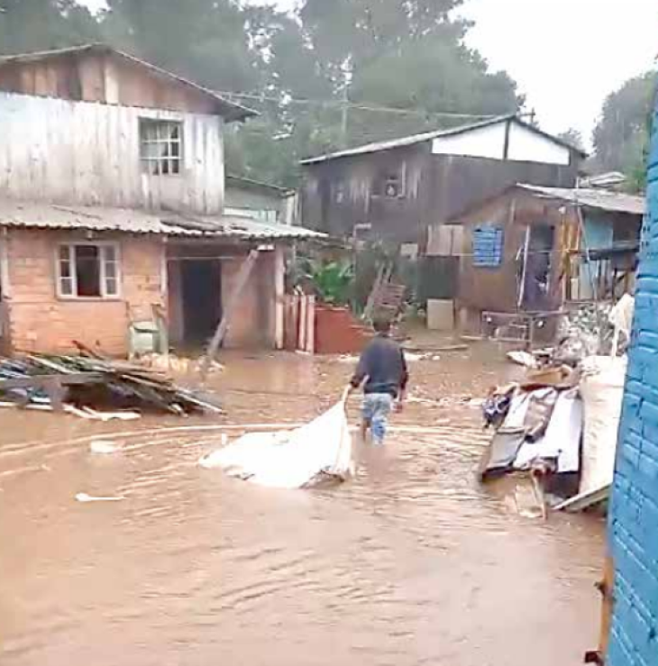 Primeira quinzena registrou 319 milímetros de chuva em Passo Fundo