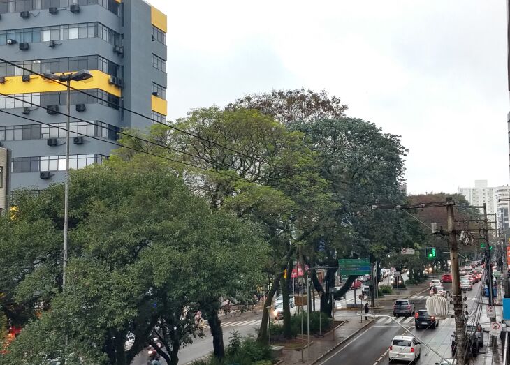 Céu nublado e chuvas isoladas em Passo Fundo – Foto – LC Schneider