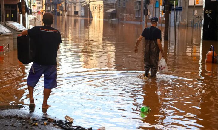 “A gente está tendo os efeitos da mudança climática, são os extremos”, entende o professor José Luiz de Andrade e Franco - Foto Divulgação/ Gustavo Mansur/ Palácio Piratini