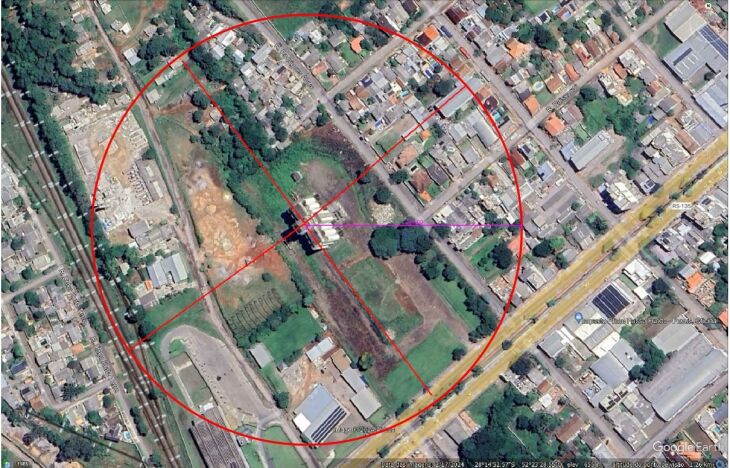 Evacuação ocorrerá dentro de um raio de 200 metros do local da implosão