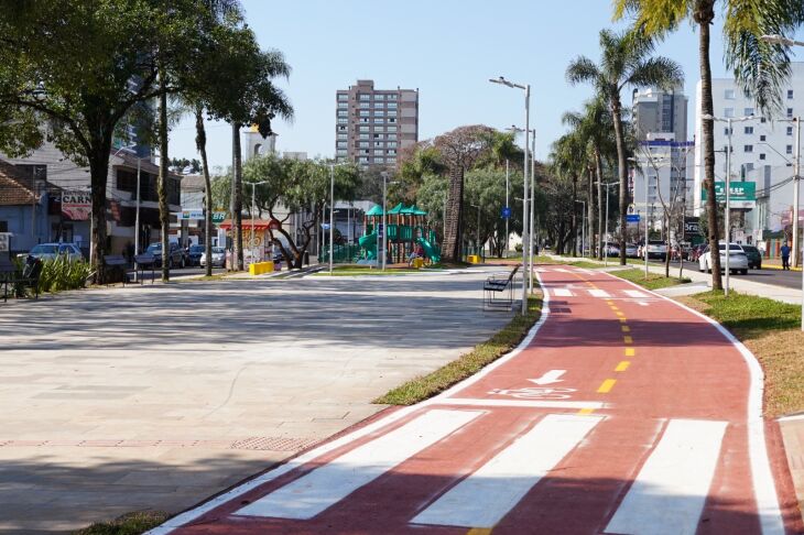 Trecho do Parque Linear no Boqueirão – Foto - João Pazuch-PMPF