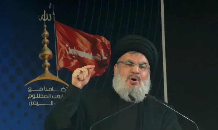 Sayyed Hassan Nasrallah – Foto - Aziz Taher/ Reuters/EBC