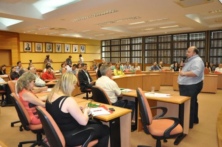 Apresentação da campanha teve a presença de diretores de unidade e campi, coordenadores de curso e representantes da imprensa