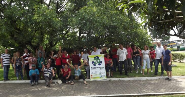 Durante a visita, recicladores perceberam os desafios que ainda podem ser enfrentados