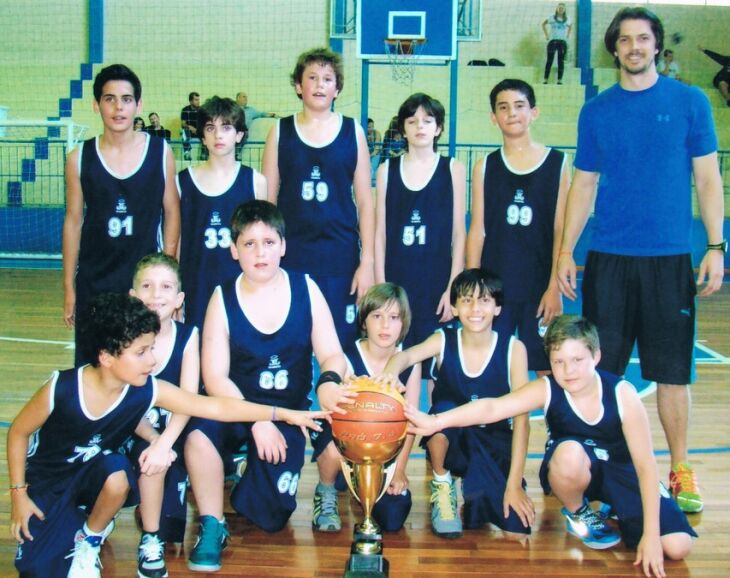 Conceição: equipe de basquete