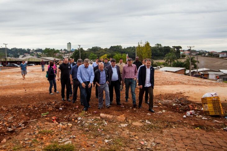 Tarso esteve em Tapejara no sábado pela manhã