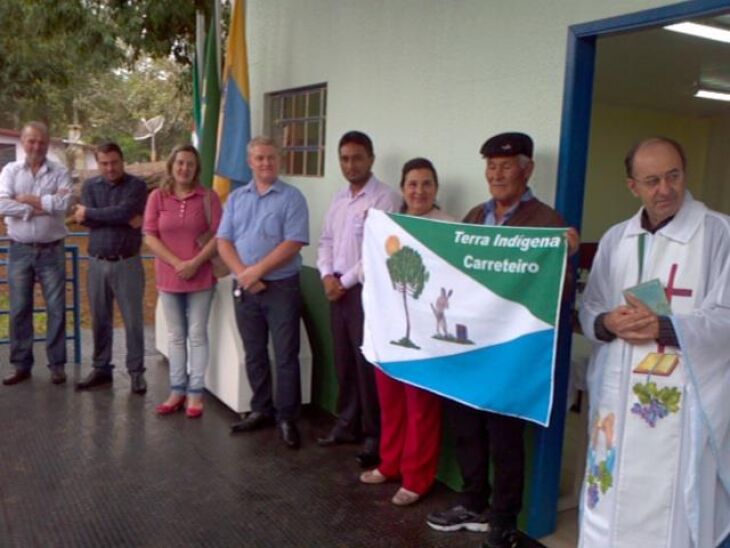 Solenidade de inauguração das duas salas de aula aconteceu na manhã de sábado