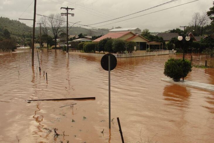 Alagamento em Ponte Preta