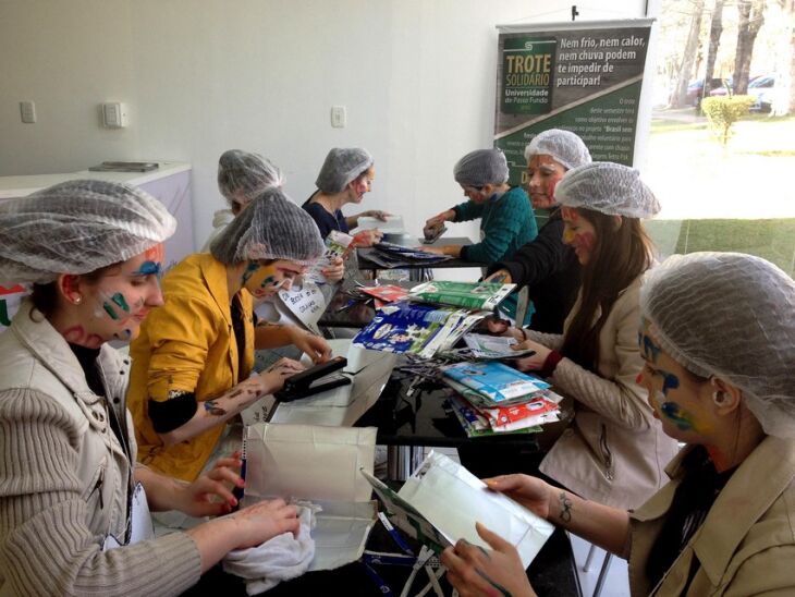 As doações devem ser feitas todas as terças e quintas-feiras no Centro de Convivência da UPF