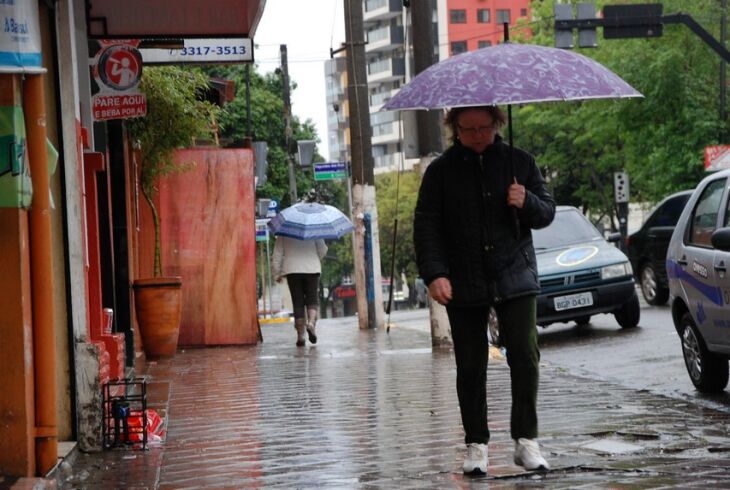 Chuva deve dar uma trégua nos próximos dias