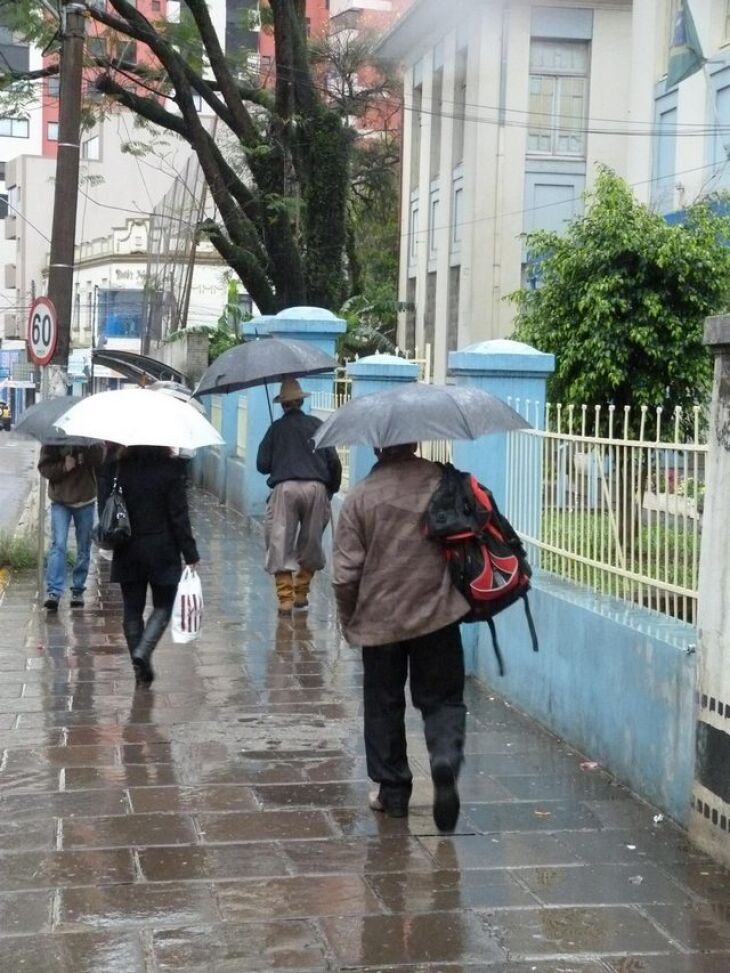 O mês de novembro começa com chuva no RS