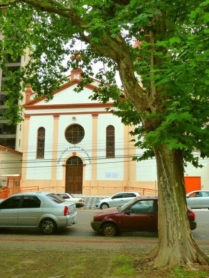 Nossa Senhora da Conceição dá nome à primeira igreja católica de Passo Fundo e foi escolhida a padroeira do município