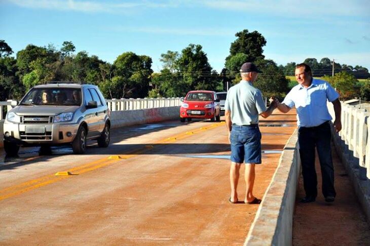 Ponte levou dois anos para ficar pronta